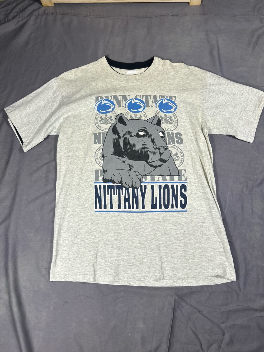 Penn State Nittany Lions Gray Graphic Tee